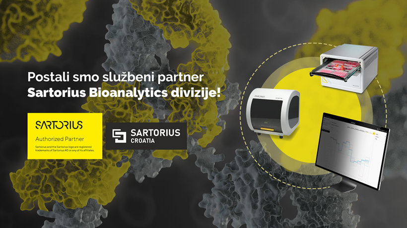Postali smo službeni partner Sartorius Bioanalytics divizije! - Sartorius Croatia