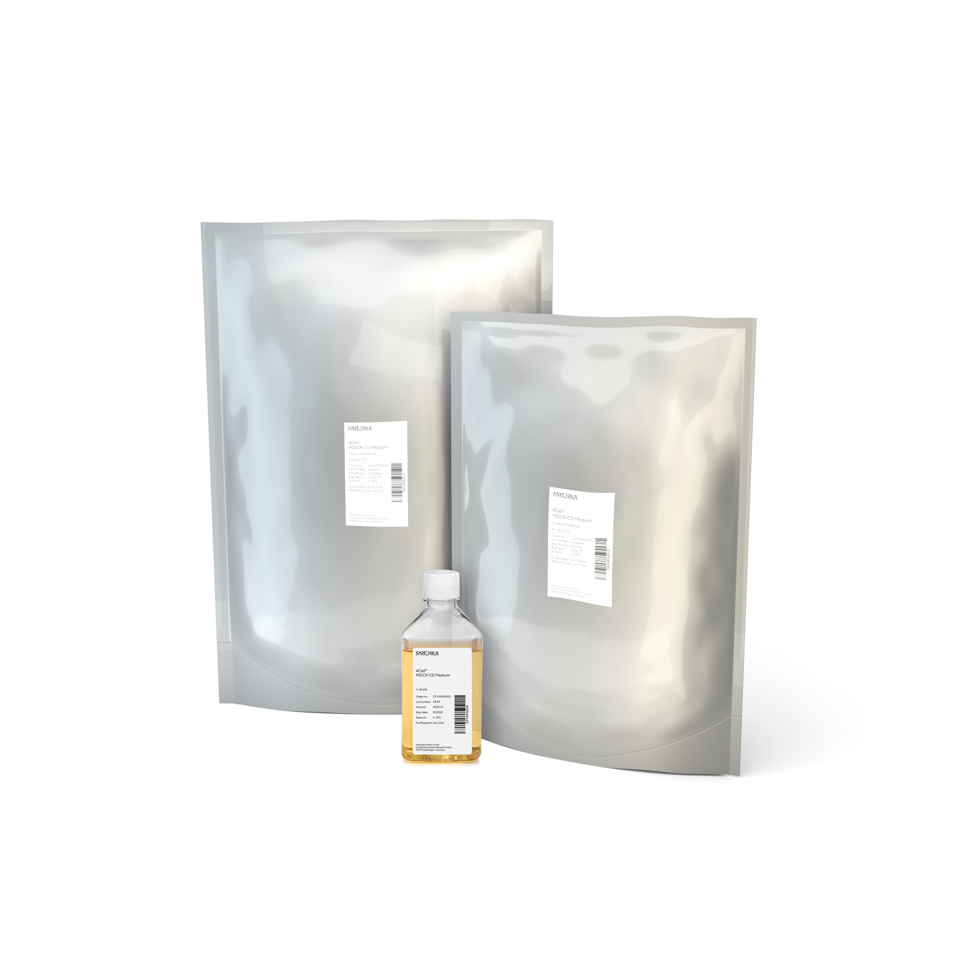 4Cell ® MDCK CD medij za staničnu proliferaciju - Sartorius Croatia