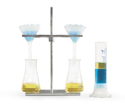 Posebni filtrirni papirji Sartorius vsebujejo raztopine za ločevanje tekočih vzorcev s hidrofobnimi in hidrofilnimi fazami ali bistrenje suspenzij z zelo grobimi delci ali visoko obremenitvijo najfinejših delcev.