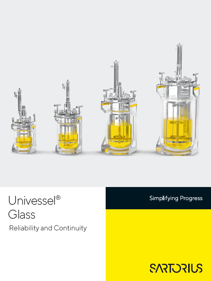  Univessel® Glass posude za uzgoj za sve Biostat® benchtop bioreaktore - Sartorius Croatia