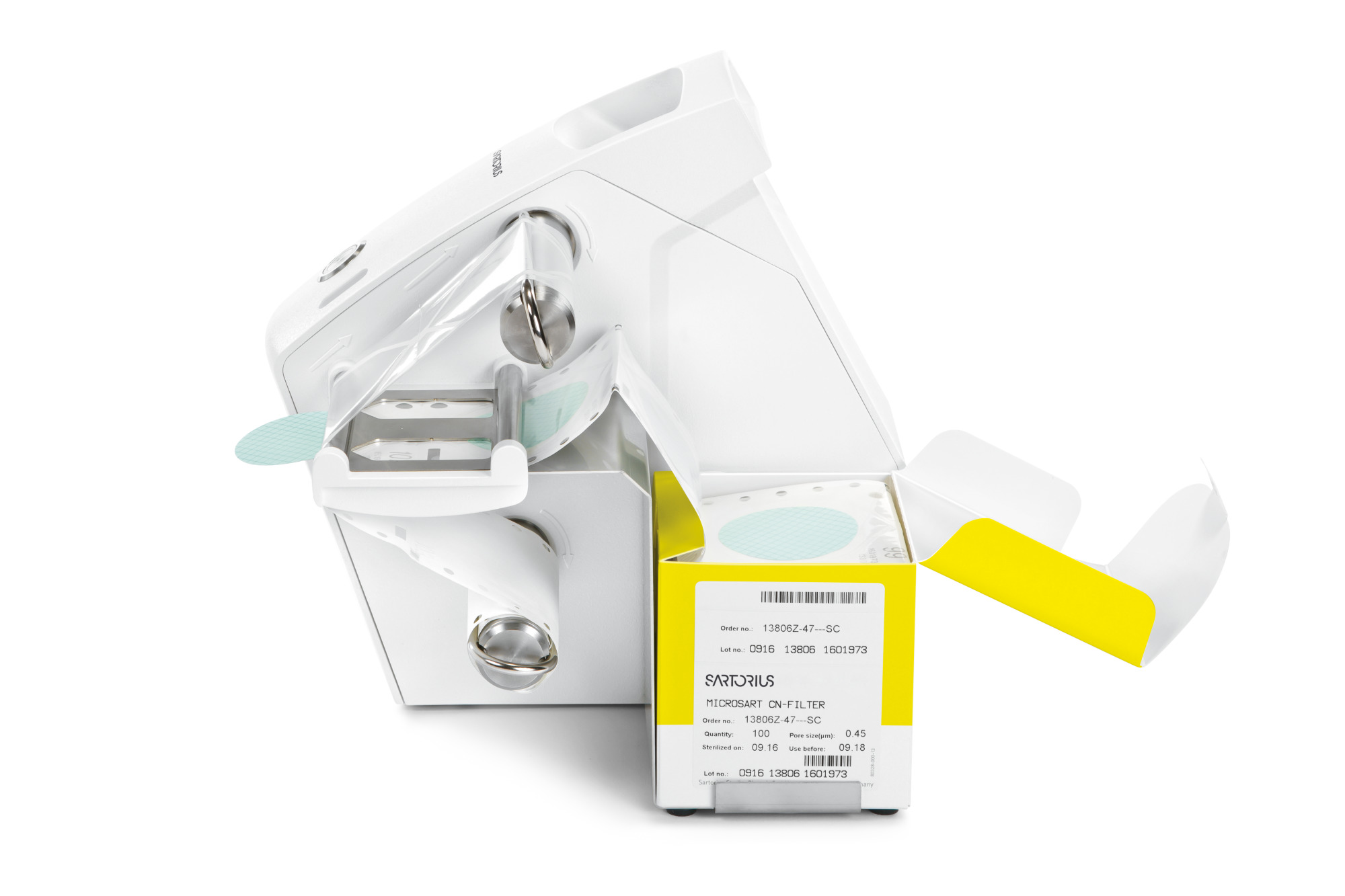 Microsart e.motion dispenzer membranskih filtera | Vino - Sartorius Croatia