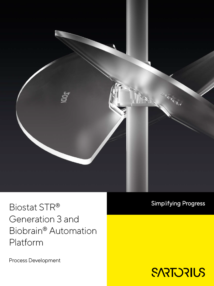 Razvoj procesa: Biostat STR® Generation 3 s Biobrain® automatiziranom platformom - Sartorius Croatia