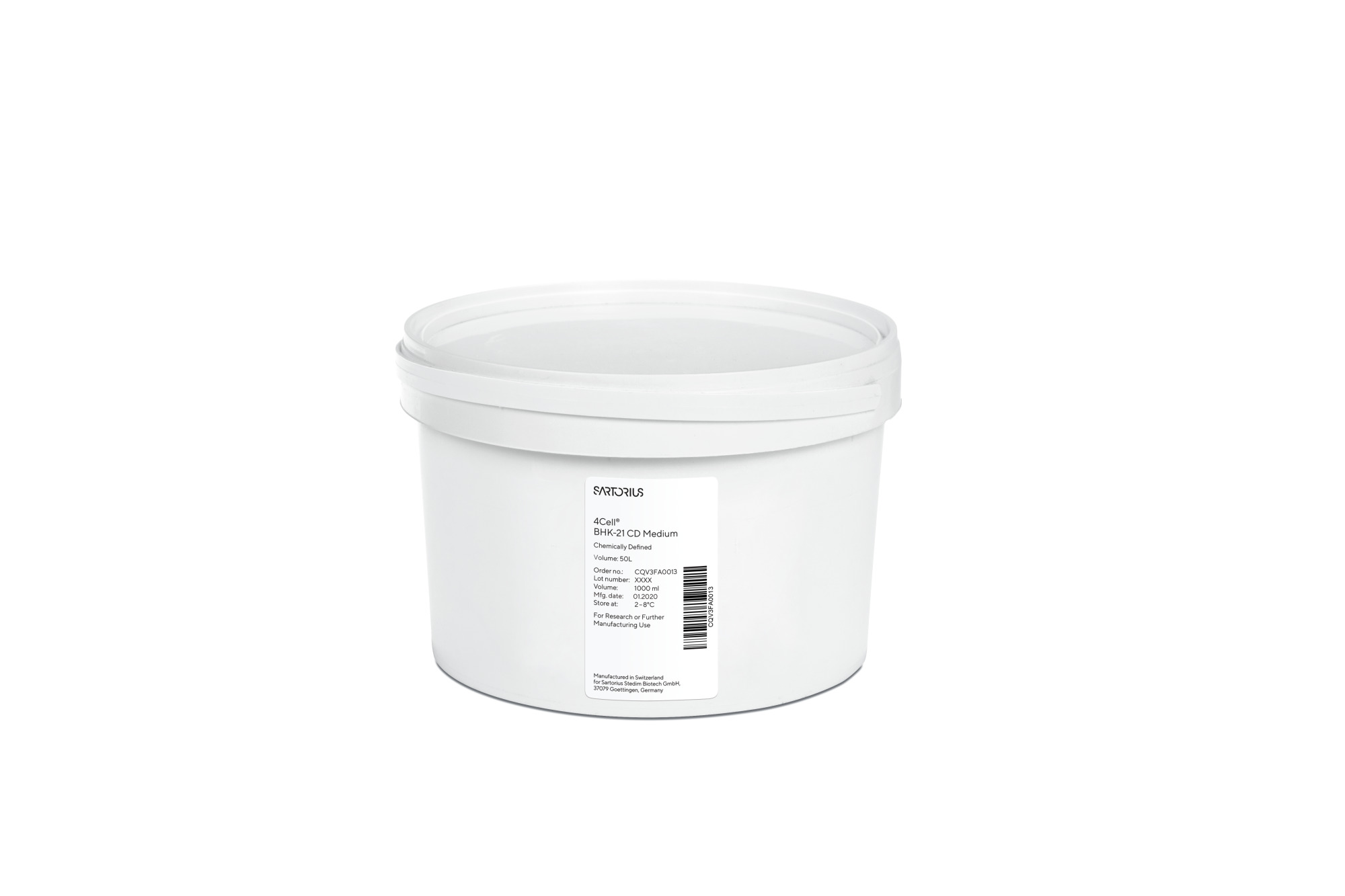 4Cell ® BHK-21 CD medij za staničnu proliferaciju - Sartorius Croatia