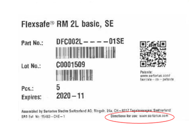 Promjena oznake proizvoda prema EPA regulativama - Sartorius Croatia
