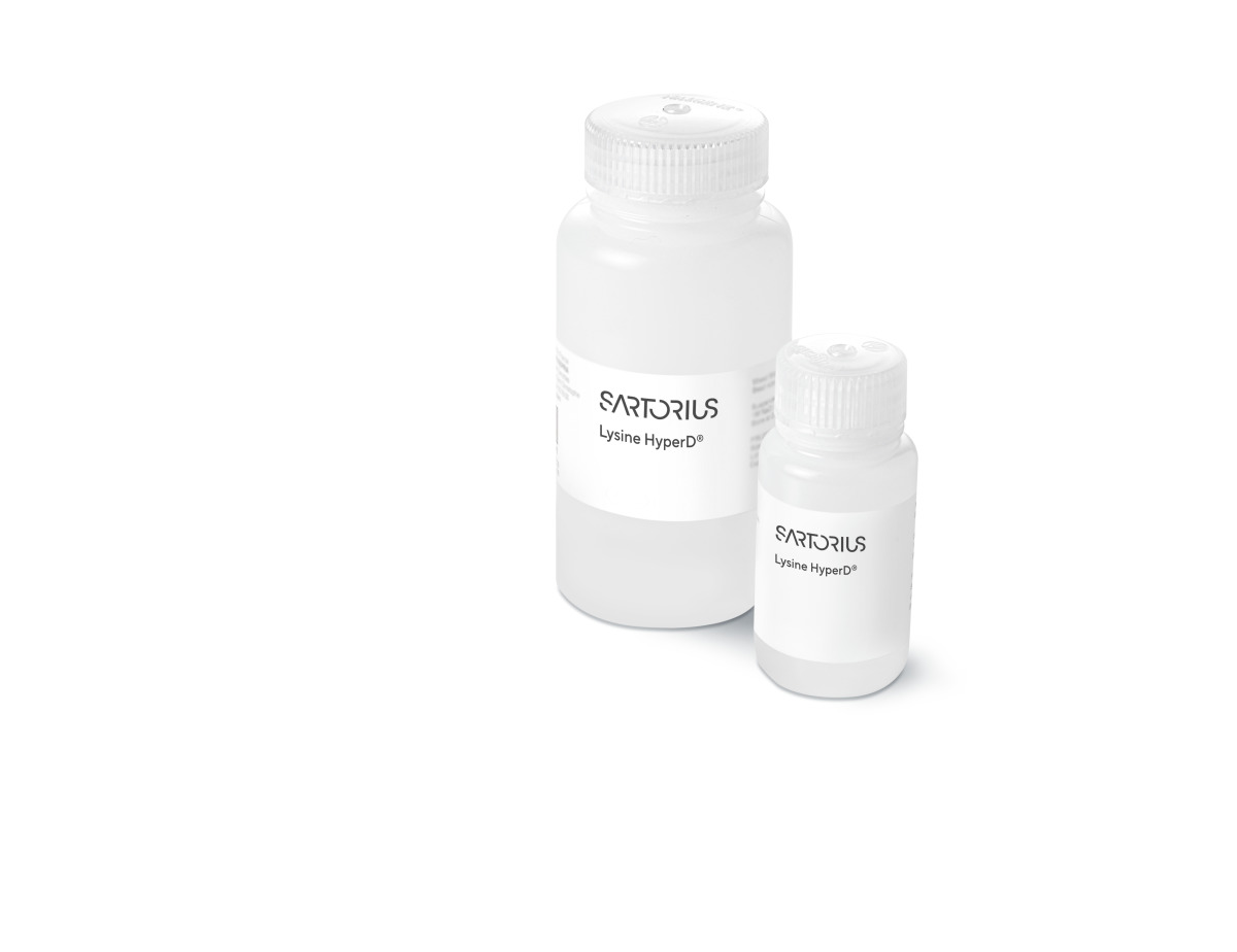 Lysine HyperD® | Izmjenjivačke smole za afinitetnu kromatografiju - Sartorius Croatia