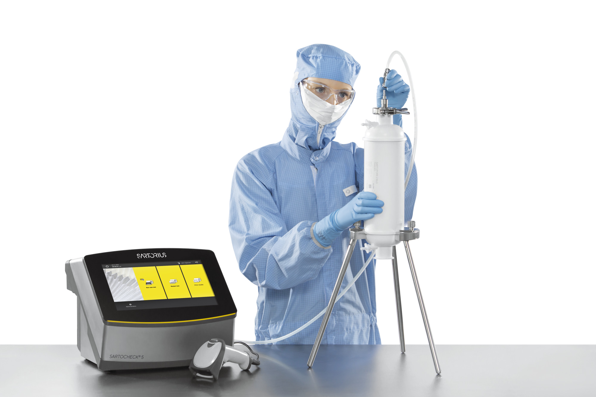 Sartocheck® 5 Plus uređaj za ispitivanje integriteta filtera - Sartorius Croatia