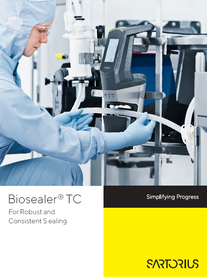 Biosealer® TC za robusno i dosljedno brtvljenje - Sartorius Croatia