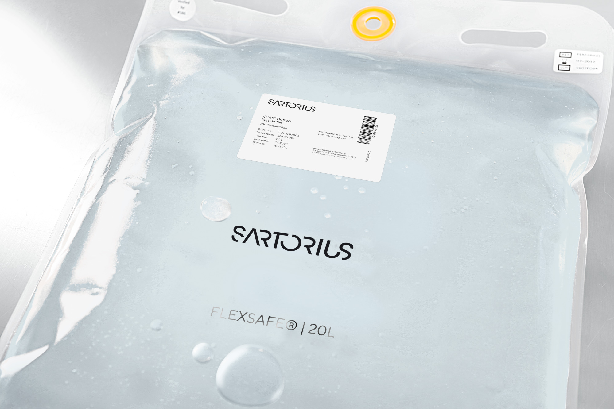 4Cell® natrijev hidroksid | Sterilno filtriran NaOH - Sartorius Croatia